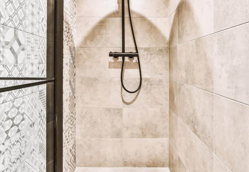 Douche à l'italienne sans receveur luxe