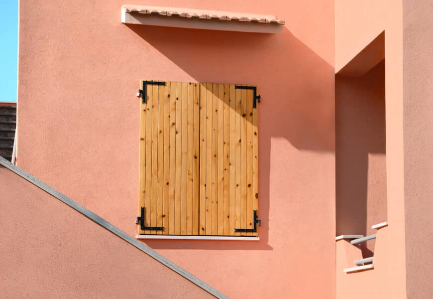 Volets en bois