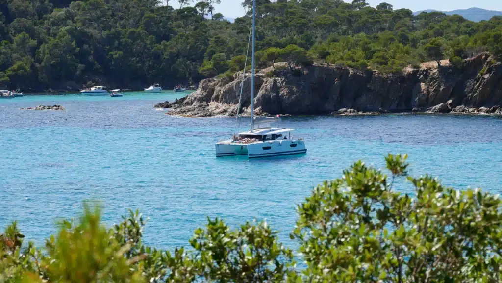 Catamaran à Bormes-les-Mimosas