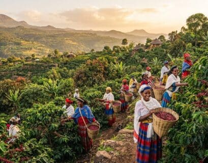 Plantation de café