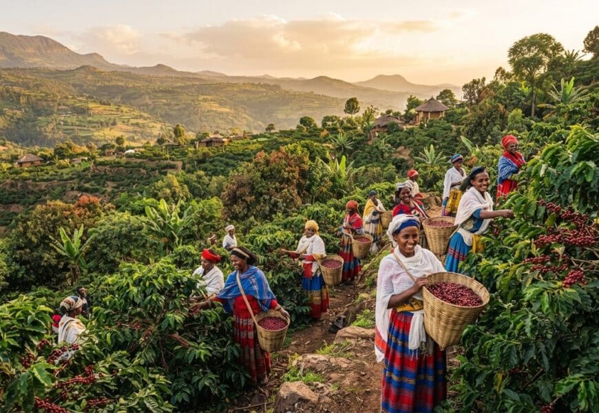 Plantation de café
